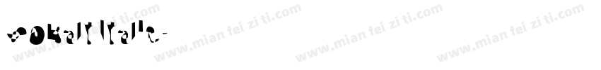 Cobalt Italic字体转换